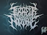 hand draw an atmospheric black metal logo