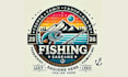 do unique outdoor hunting fishing and deer logo