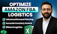 optimize amazon fba logistics, demand planning and forecasting using excel vba