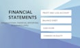 prepare financial statements, profit and loss, income statement