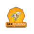 make awesome bee clean carpet restoration logo