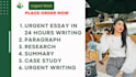 write urgent essay paragraph research summary comprehension