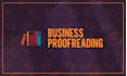 proofread your business book