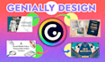 create professional presentations on genially