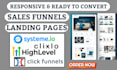 gohighlevel sales funnel automation systeme io landing page gohighlevel website