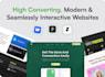 develop modern webflow website