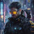 design stunning sci fi, cyberpunk, portrait art