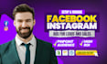run facebook and instagram ads with low cost and high ROI