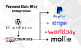 set up paypal, stripe, worldpay, or mollie on wordpress