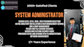 provide system administration and network management service