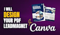 design any pdf file to canva editable design
