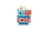 design freaking love animals logo