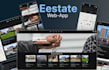 build real estate website, full stack
