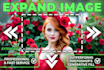 seamlessly expand images and photos