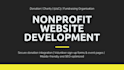build nonprofit charity fundraising website with donation functionality