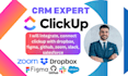 integrate, connect clickp with dropbox, figma github, zoom, slack, salesforce