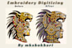 do embroidery digitizing logo digitizing into dst pes emb
