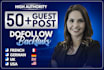 do guest post on high da country sites dofollow  backlinks