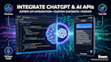 integrate chatgpt API or openai features into your app