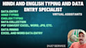 hindi and english typing specialist