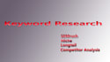 keyword Research by SEMrush