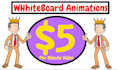 create doodle whiteboard animation explainer video in 12 hours