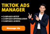 run tik tok ads as your tik tok ads manager