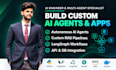 build custom ai agents with langchain and python