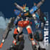 do custom digital 2d anime mecha art illustration
