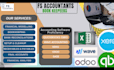 do bookkeeping in quickbooks, xero, zoho, odoo and wave accounting