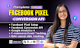 expertly integrate meta pixel conversion API and google analytics and ROI growth