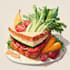 paint food and beverage illustration