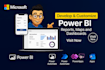 build interactive power bi reports and dashboards