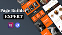design a wordpress website with wp bakery, elementor pro