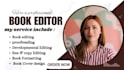book editor, fiction or nonfiction novel, proofread memoir, self help manuscript