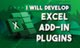 develop custom excel addin plugins