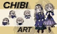 draw chibi anime art and character design for your persona, profile