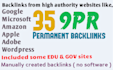 manually do 35 PR9 Safe High Pr dofollow Backlinks