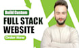 dynamic website development,custom fullstack website development,web page design