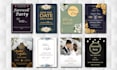 create invitations, wedding and birthday cards