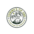 make popular bull dog palm tree beach bar logo