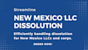 do new mexico llc dissolution