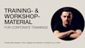 create training materials and learning concepts to improve your team