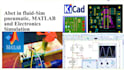 do fluidsim pneumatic, matlab, and electronics circuit design