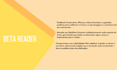 evaluate your book and critique it as a beta reader