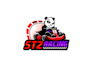 design kart racing panda logo