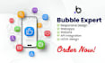 build bubble mobile app web app bubble adalo flutterflow glide xano supabase