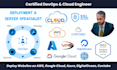 deploy your website on AWS, google cloud, azure, digital ocean, vps, contabo