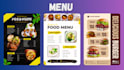 deliver high quality editable menu designs for any business