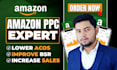 do amazon ppc campaign optimization and be your amazon ppc ads expert